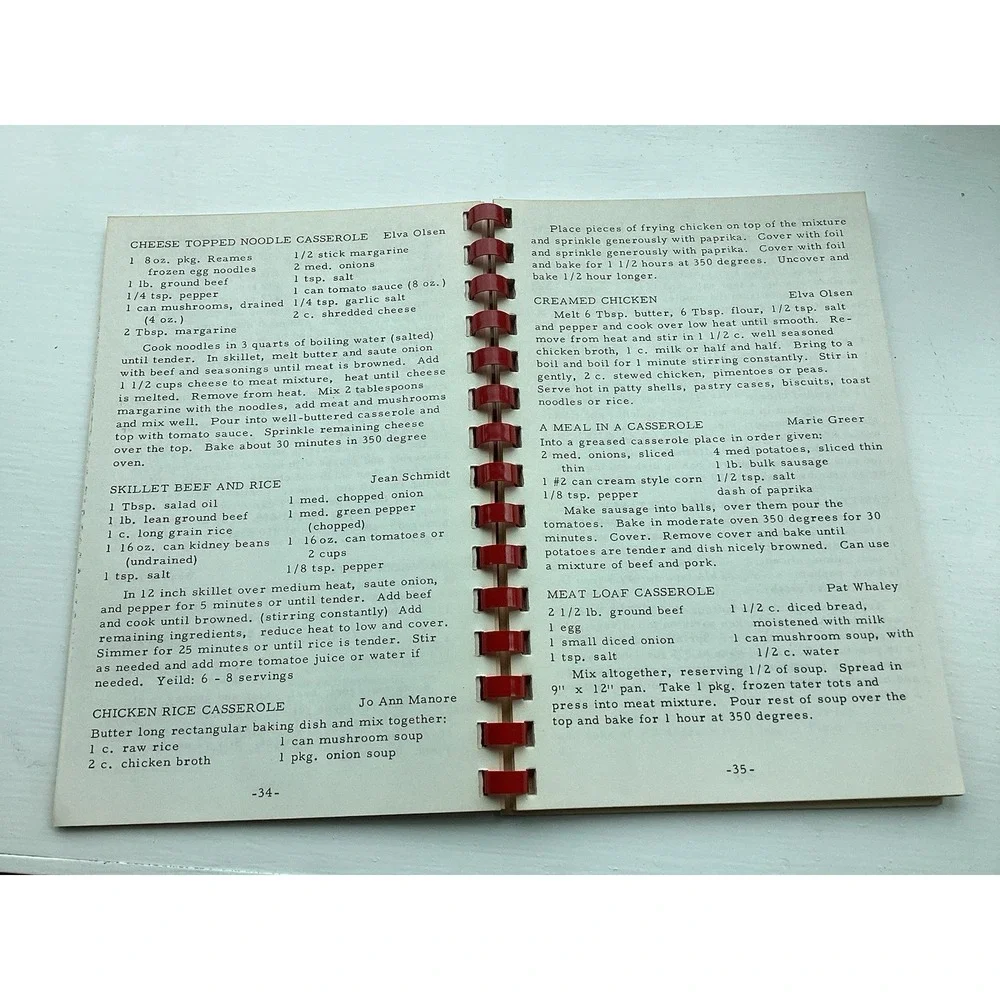 VTG 1776 Bicentennial Cook Book-Bedford, MI Bedford‎ Senior Citizens 1976